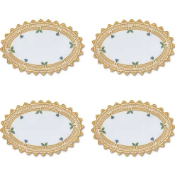 Chefanie Oval Danica Cocktail Napkins (4) New