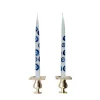 Chefanie Painted Evil Eye Tapers (2) New