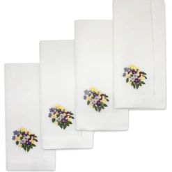 Chefanie Pansy Dinner Napkins (4) Clearance