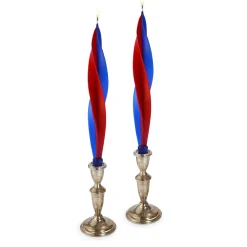 Chefanie Patriotic Feather Candles (2) Outlet