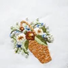 Chefanie Pearl Flower Basket Dinner Napkins (4) Best