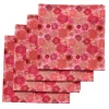 Chefanie Pink Flower Napkins (4) Best