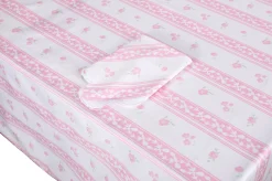 Chefanie Pink Stripe Tablecloth Best