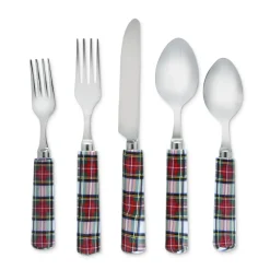Chefanie Plaid Flatware (5) Hot