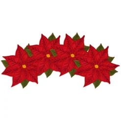 Chefanie Poinsettia Cocktail Napkins (4) Best