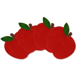 Chefanie Red Apple Cocktail Napkins (4) Best