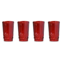 Chefanie Red Highball Glasses (4) Best