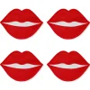 Chefanie Red Lip Cocktail Napkins (4) Hot