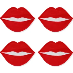 Chefanie Red Lip Cocktail Napkins (4) Hot