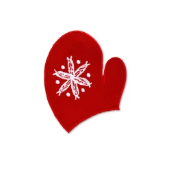 Chefanie Red Mitten Cocktail Napkins (4)