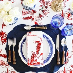 Chefanie Red Toile Napkins (4) Best