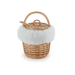 Chefanie Shearling Mini Basket Outlet