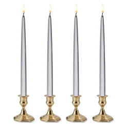 Chefanie Silver Tapers (4) Clearance