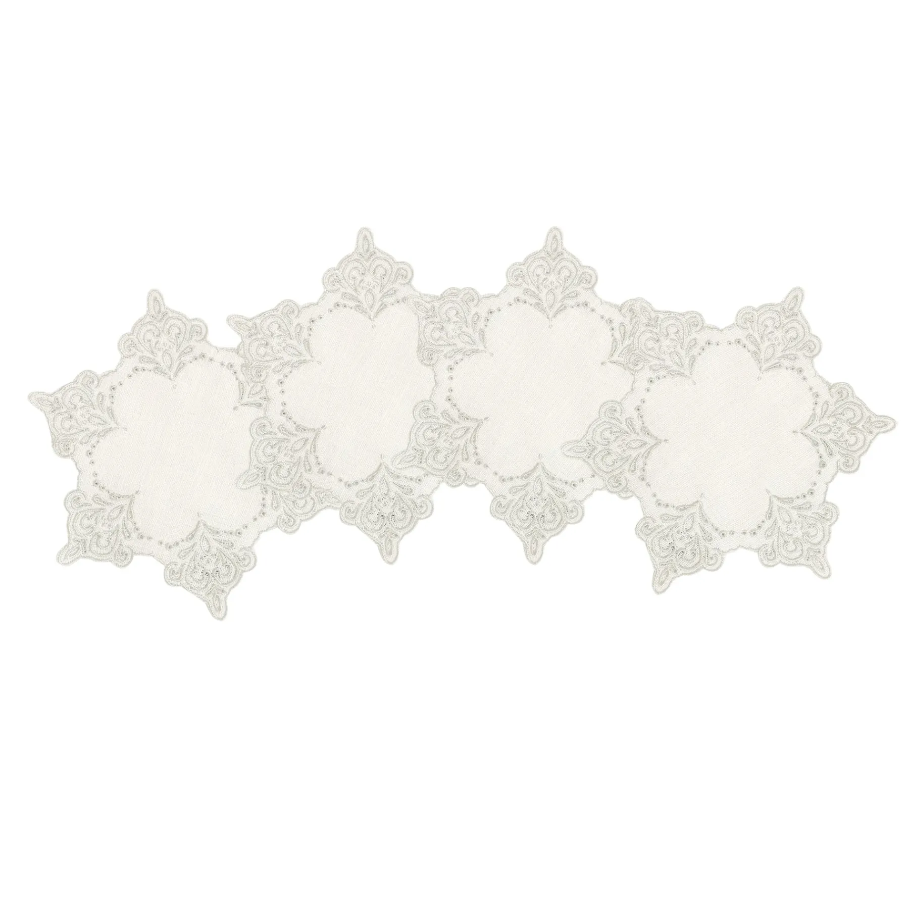 Chefanie Snowflake Cocktail Napkins (4) Online