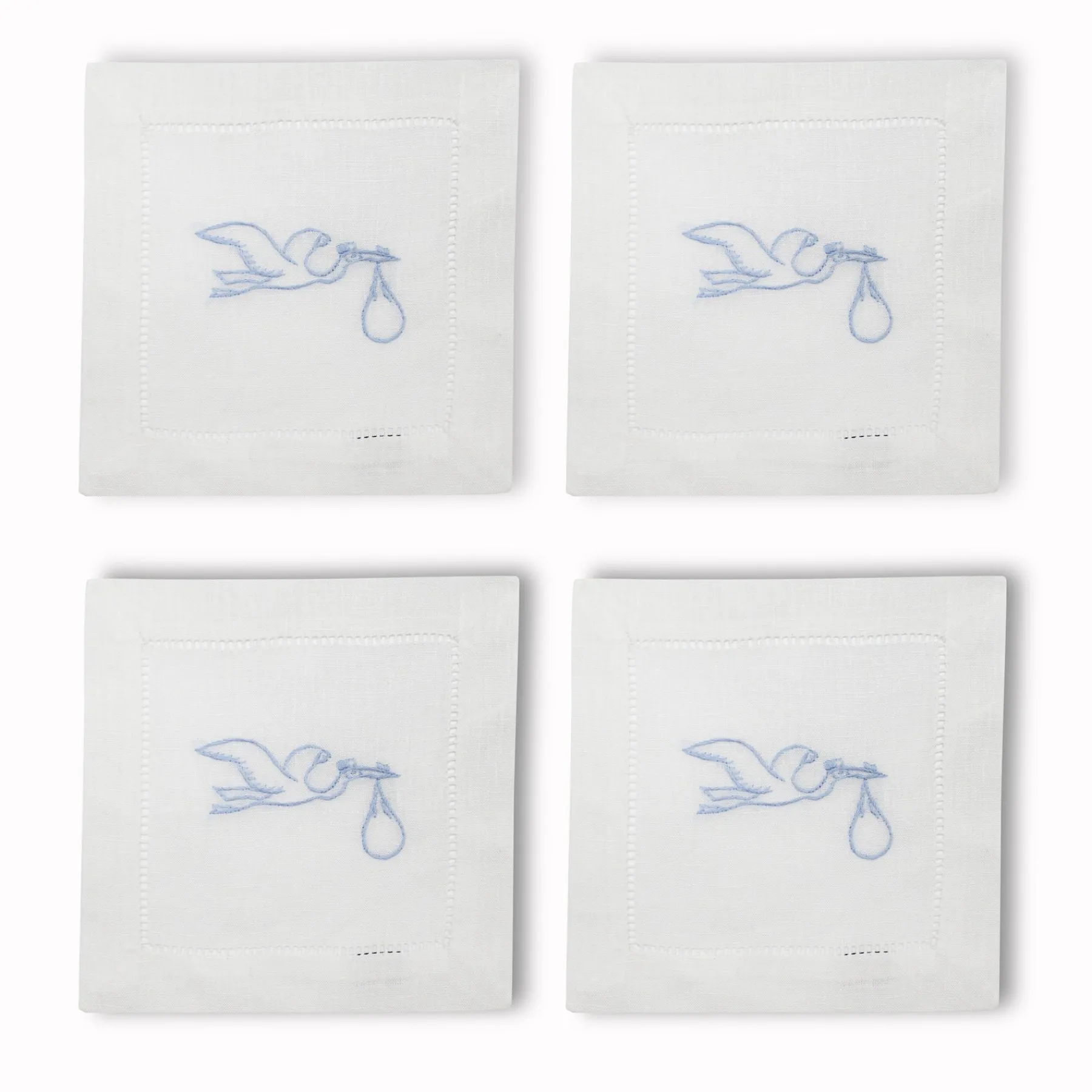 Chefanie Stork Cocktail Napkins (4) Discount