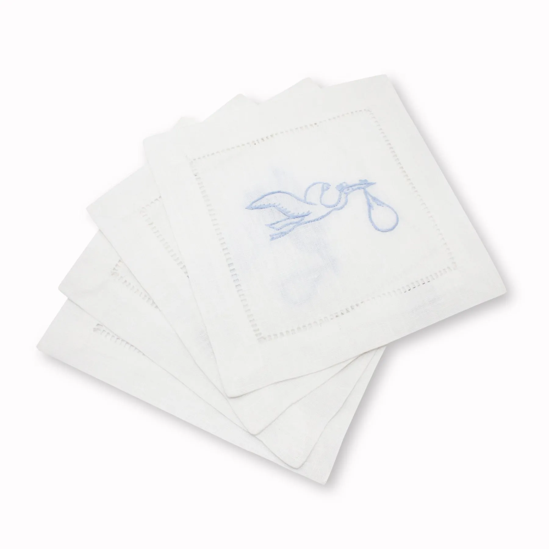 Chefanie Stork Cocktail Napkins (4) Discount