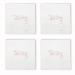 Chefanie Stork Cocktail Napkins (4) Discount