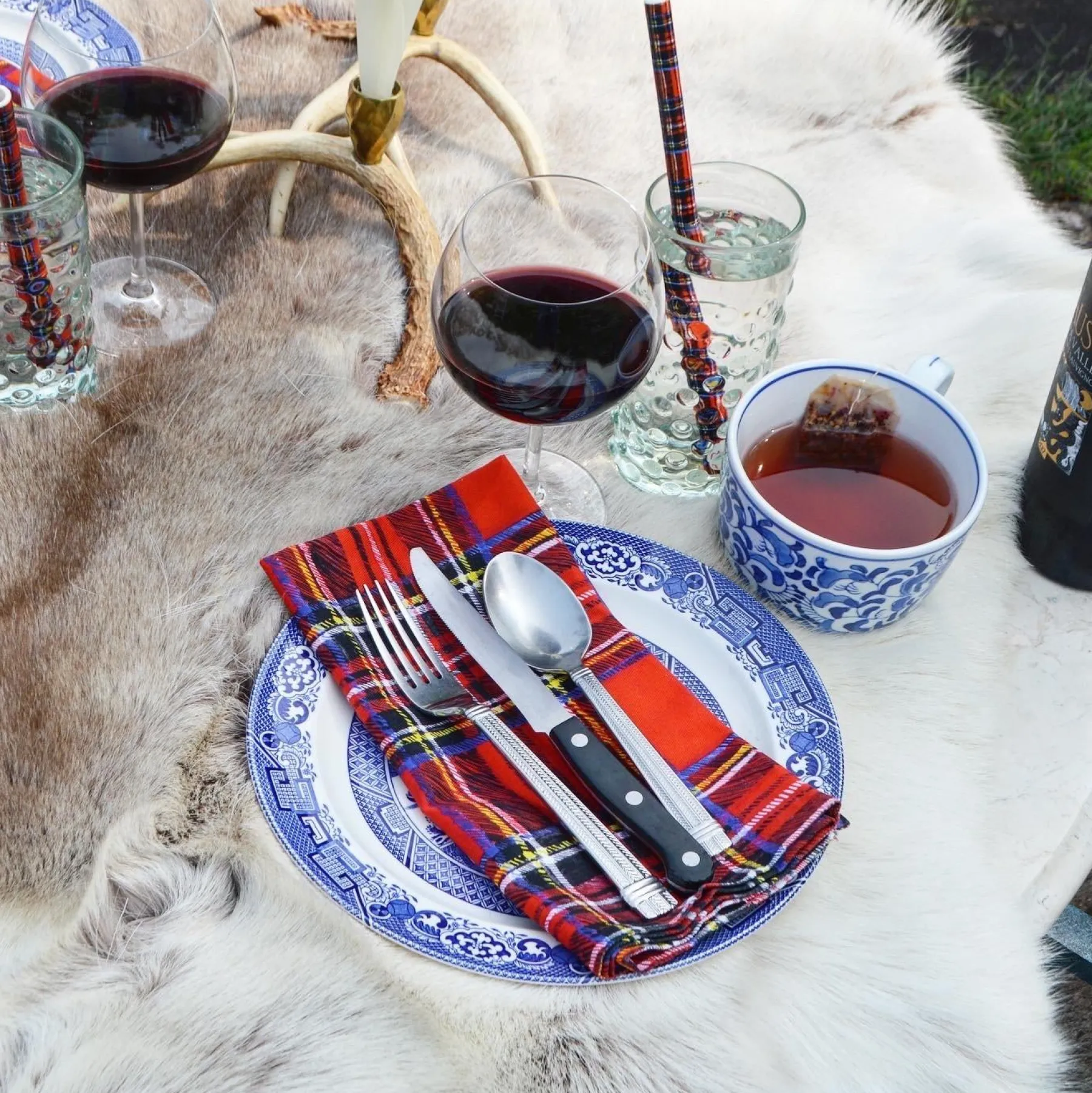 Chefanie Tartan Napkins (4) Outlet