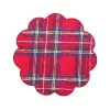 Chefanie Tartan Placemat Set (4) New