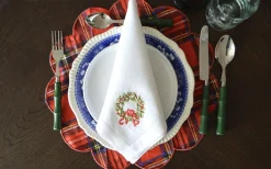 Chefanie Tartan Placemat Set (4) New