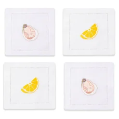 Chefanie The World is Your Oyster Cocktail Napkins (4) Online