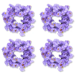 Chefanie Violet Napkin Rings (4) New