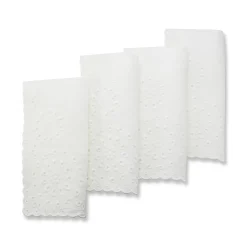Chefanie White Eyelet Dinner Napkins (4) Best