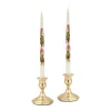 Chefanie White Painted Tulip Tapers (2) Sale
