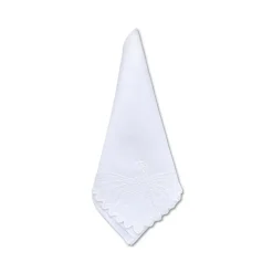 Chefanie White Peacock Dinner Napkins (4) Online