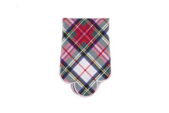 Chefanie White Plaid Napkins (4) Hot