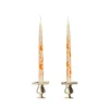 Chefanie White Starry Sky Tapers (2) Outlet
