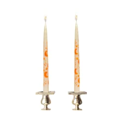 Chefanie White Starry Sky Tapers (2) Outlet