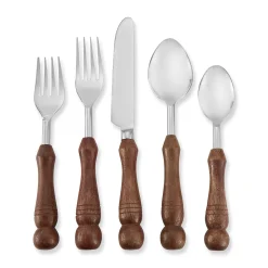 Chefanie Wood Handle Flatware Sale