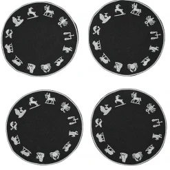 Chefanie Zodiac Wheel Cocktail Napkins (4) Online