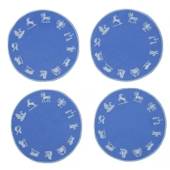 Chefanie Zodiac Wheel Cocktail Napkins (4) Online