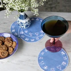 Chefanie Zodiac Wheel Cocktail Napkins (4) Online